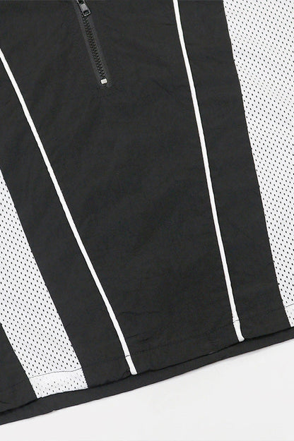 Solid Patchwork Sports Shorts Two-Piece Set Lavish Daily