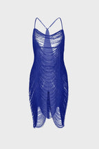 Fringe Detail Midi Dress Lavish Daily