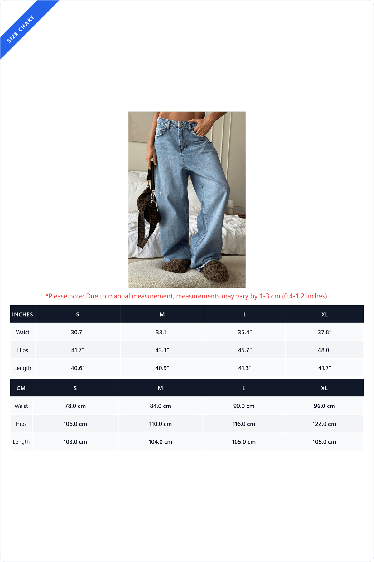 Baggy Wide Leg Denim Jeans Lavish Daily