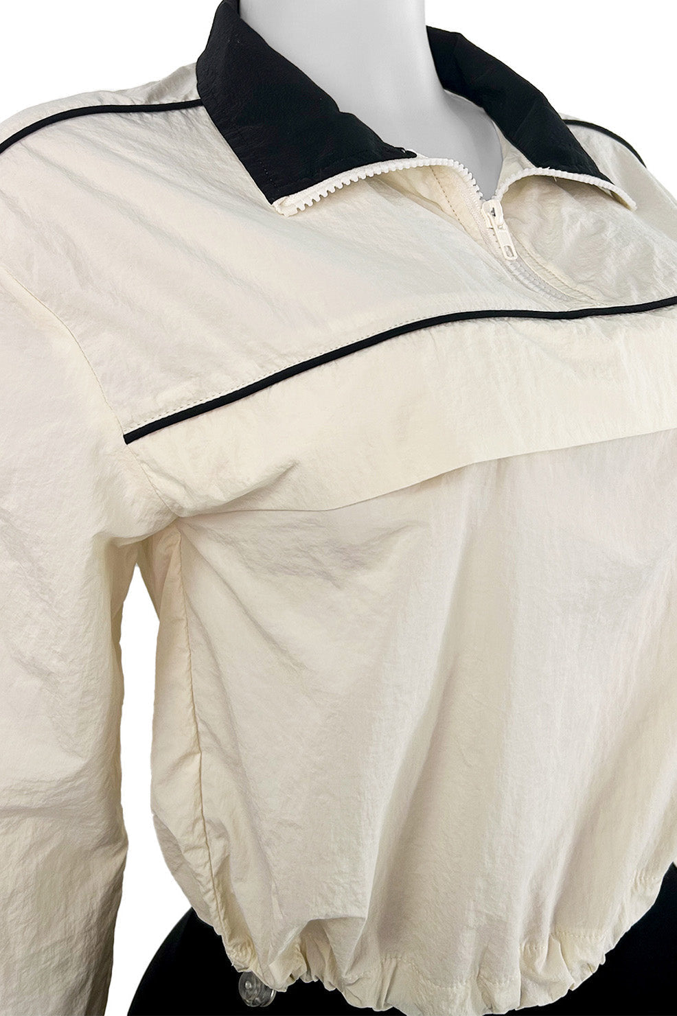 Drawstring Waist Nylon Top & Yoga Pants Activewear Set Lavish Daily