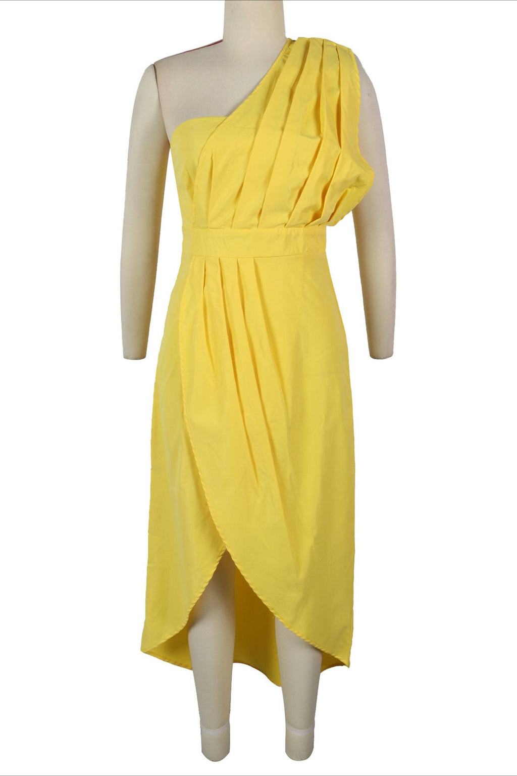 One Shoulder Maxi Dress Lavish Daily