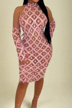 Mesh Mini Dress Lavish Daily
