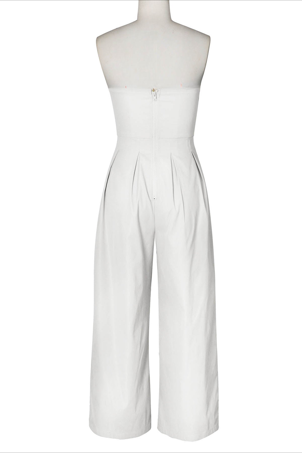 Strapless Wide-Leg Jumpsuit Lavish Daily