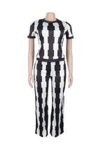 Slim Fit Wide-Leg Printed Set Lavish Daily
