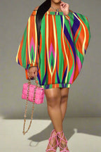 Off The Shoulder- Bubble Mini Dress Lavish Daily