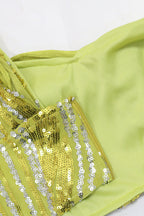 Sleeveless One-Shoulder Crop Top & Skirt Set Lavish Daily