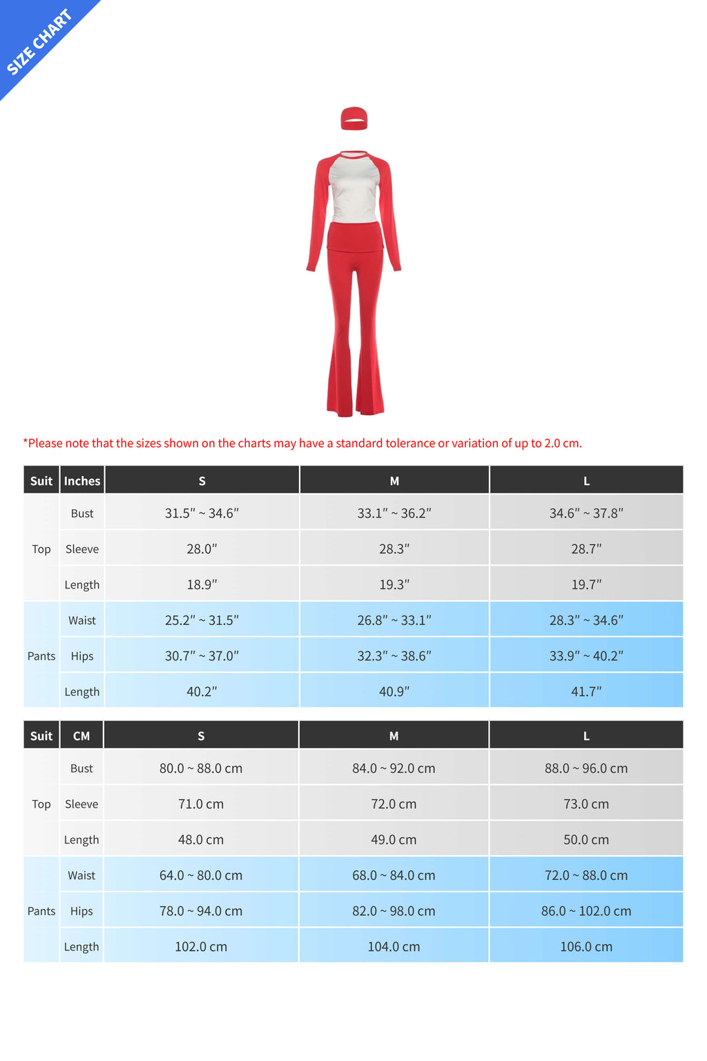 Two Tone Top and Pants Set LavishDaily