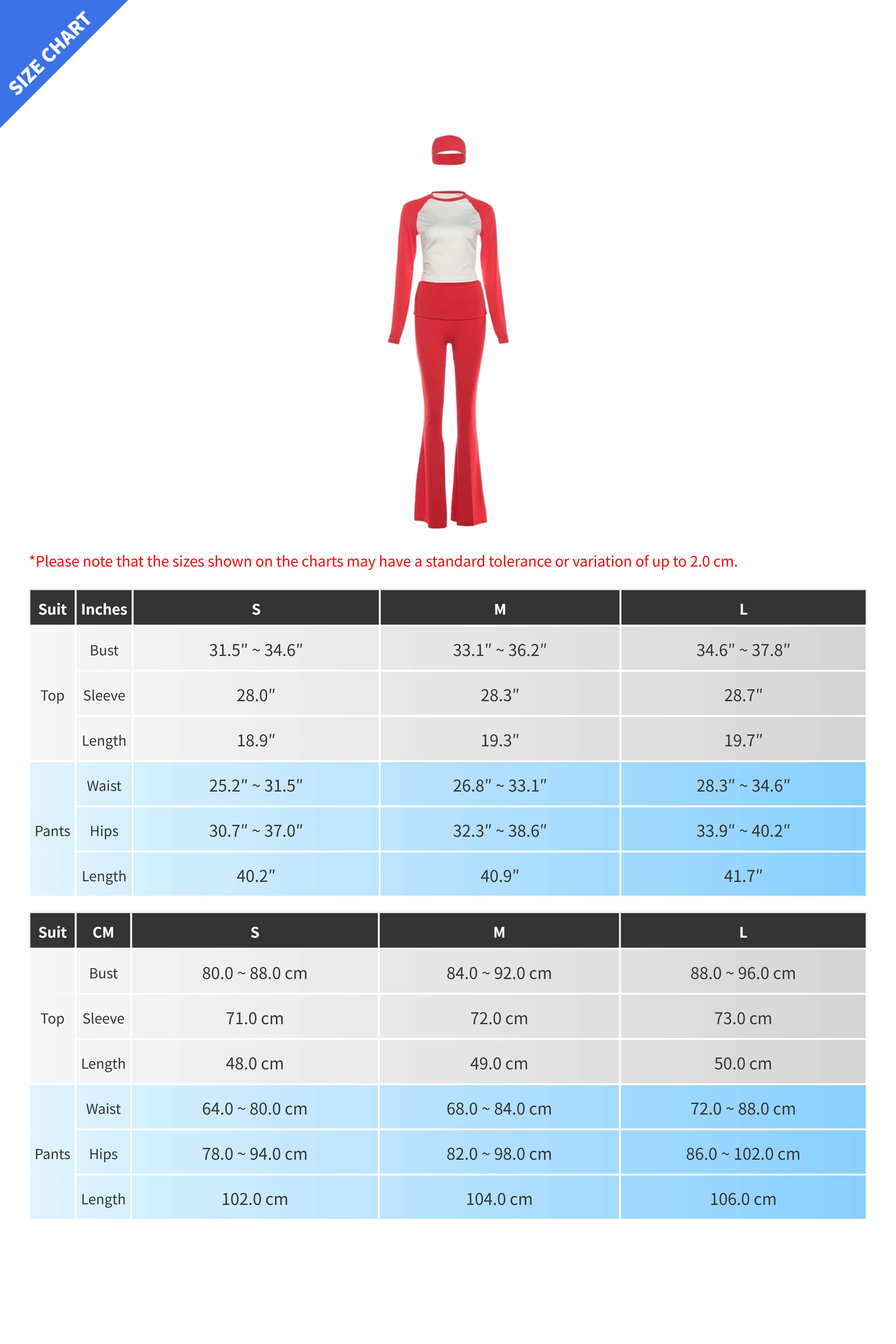 Two Tone Top and Pants Set LavishDaily