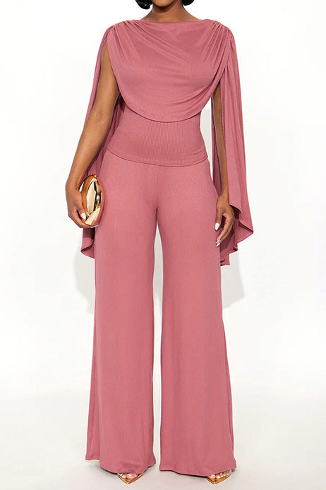 Draped Pant Set Lavish Daily