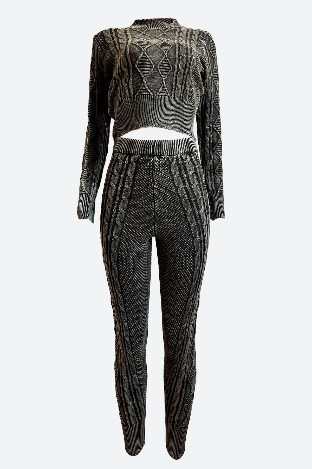 Mineral Washed Jogger Set Lavish Daily