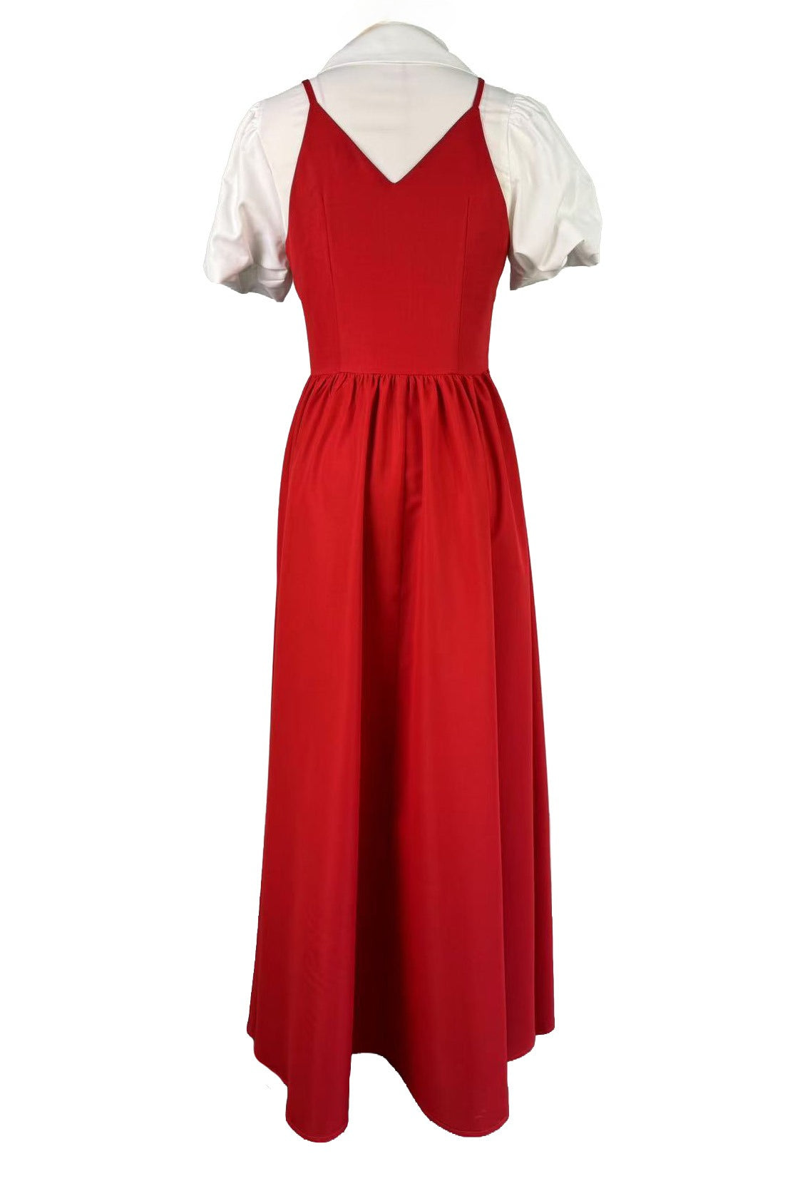 Faux Two-Piece Midi Dress Lavish Daily
