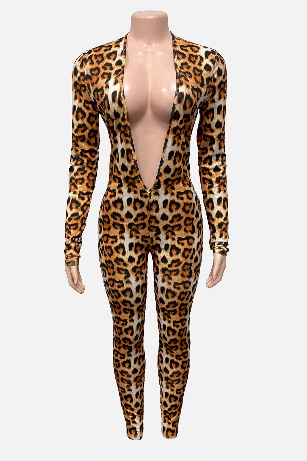 Backless Deep V Long Sleeve Bodysuit Lavish Daily