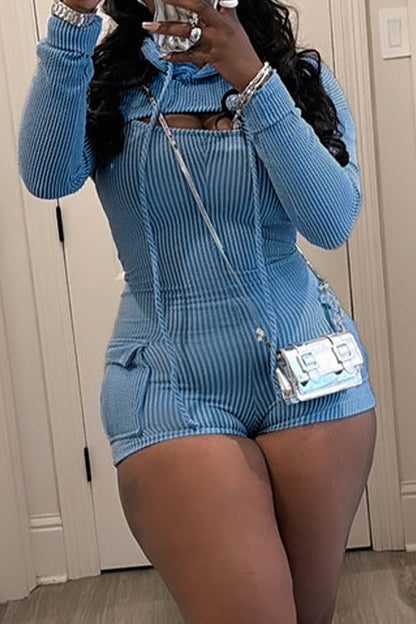 Crop Hoodie Romper Sets Lavish Daily