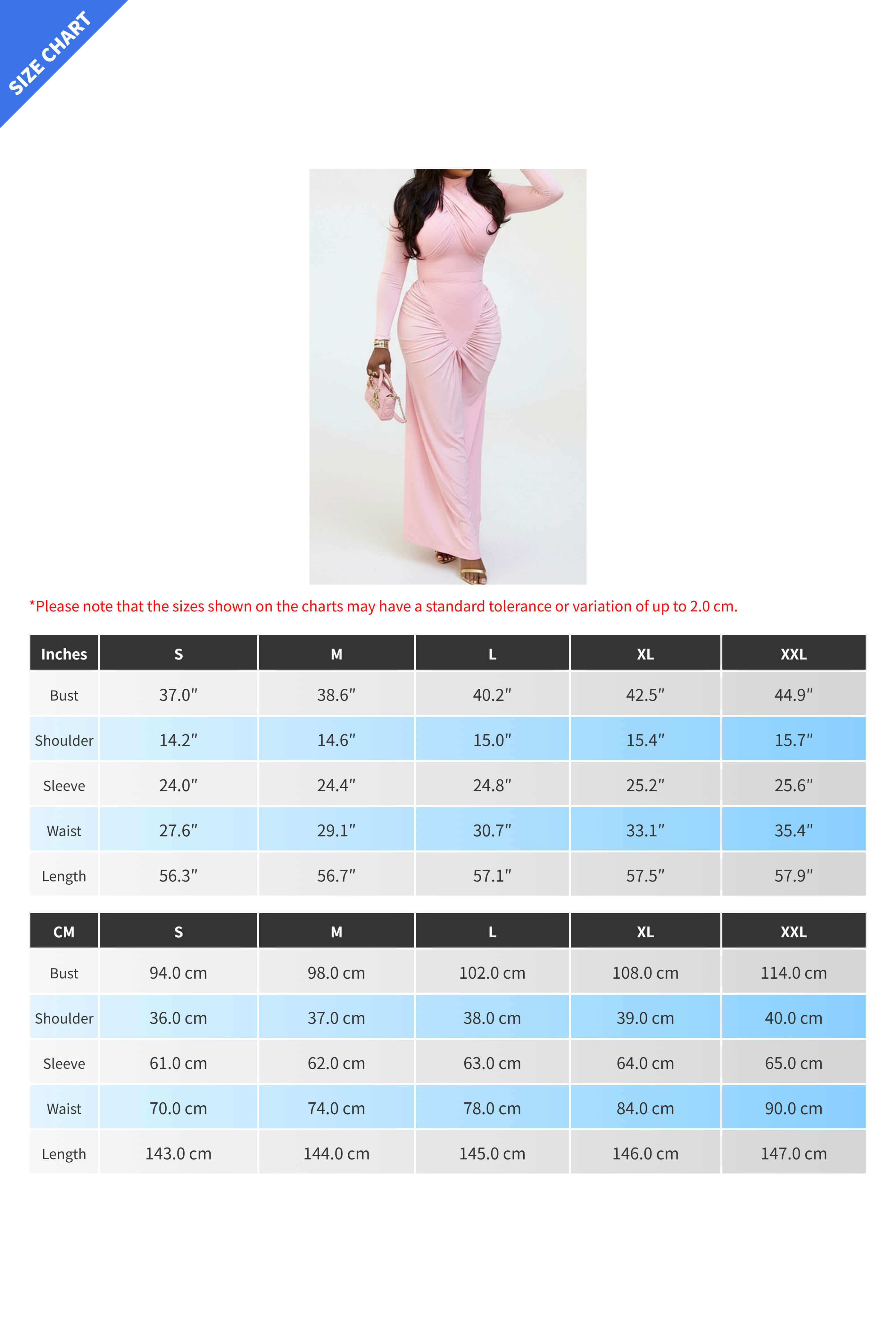 High Neck Long Sleeve Bodycon Maxi Dress Lavish Daily
