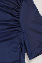 Elegant Slim-Fit Stretch Midi Dress Lavish Daily