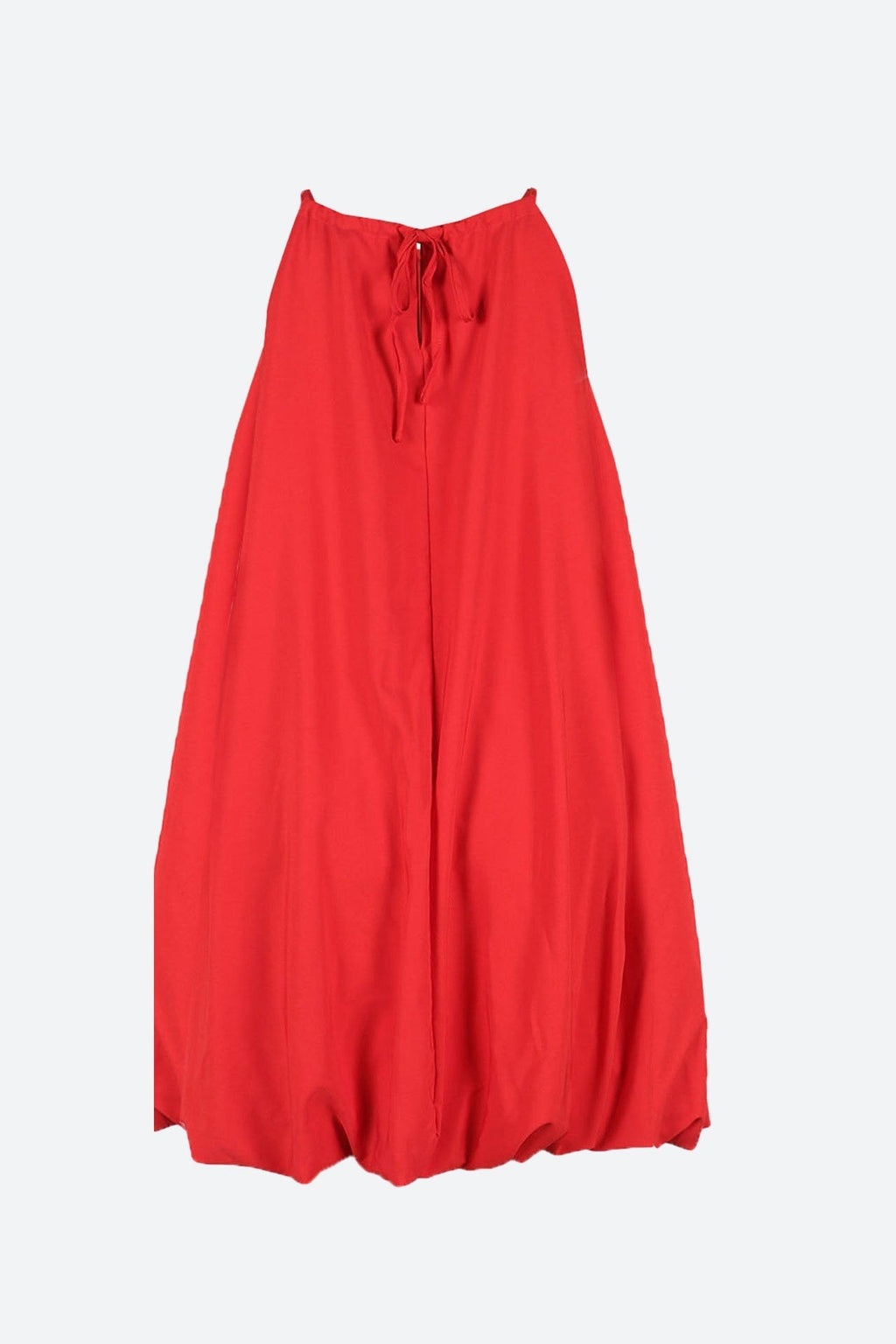 Red Mini Balloon Bubble Dress Lavish Daily