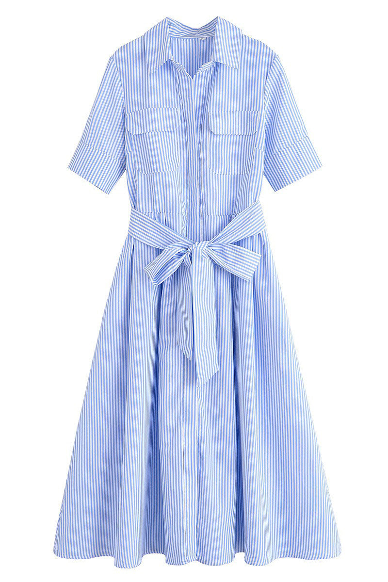 Waist Slimming Shirt Dress Lavish Daily