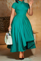 High Waist Flowy Maxi Dress Lavish Daily