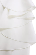 Beaded Ruffled Split Party Dress Lavish Daily