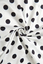 Polka Dot Letter Print Crop Hoodie Set Lavish Daily