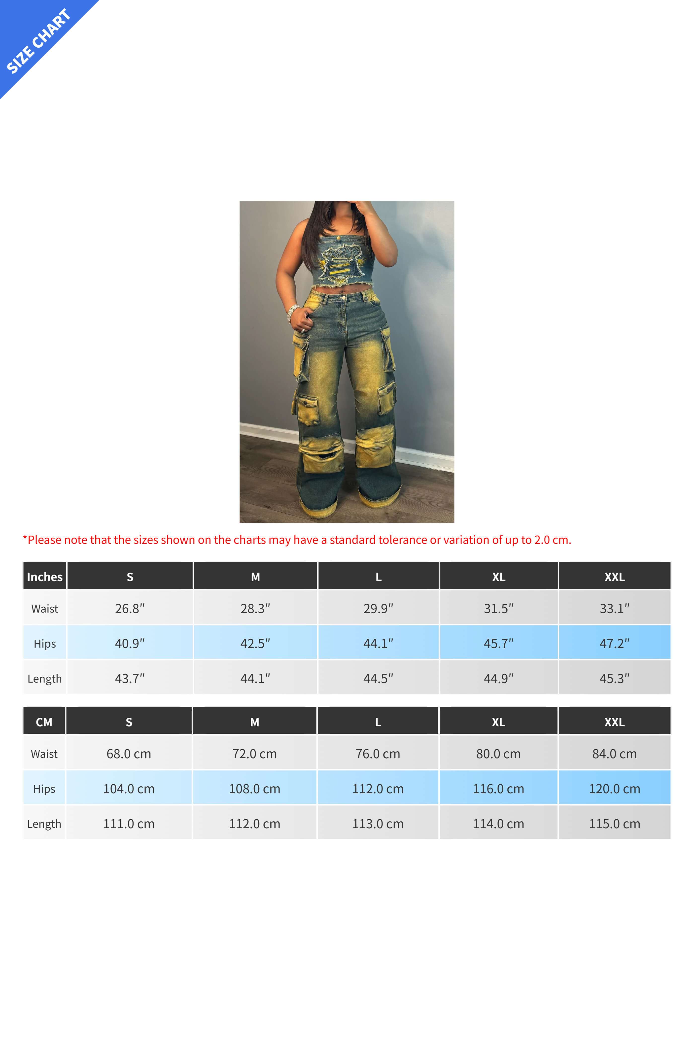 Vintage Loose Fit Multi-Pocket Cargo Jeans Lavish Daily