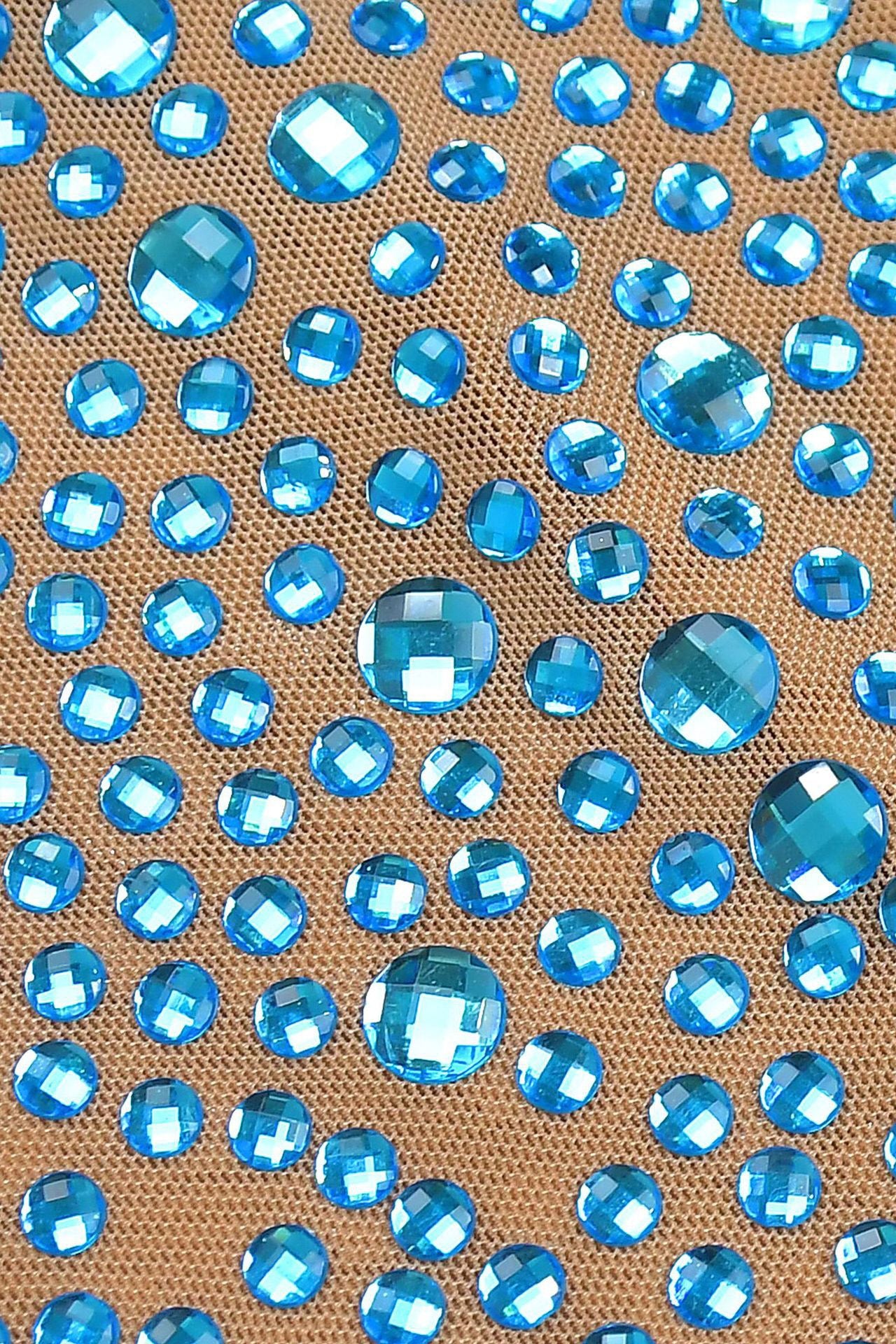 Sheer Mesh Rhinestone Slim Fit Dress LavishDaily