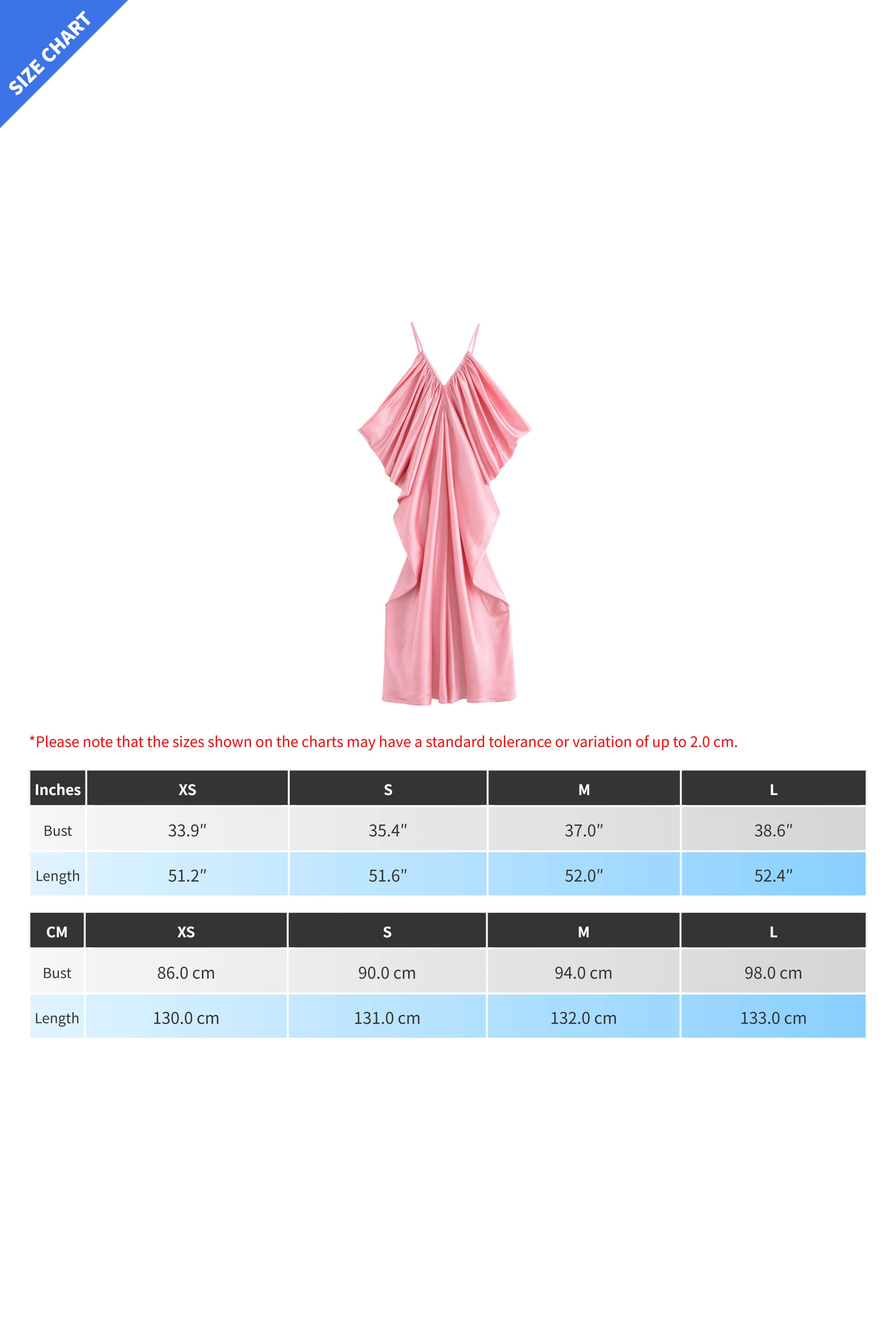 Long Satin Volume V-Neck Dress Lavish Daily