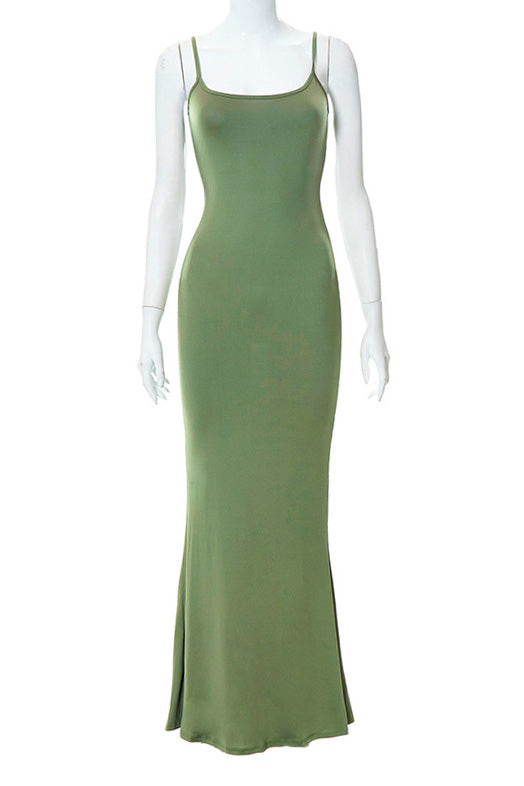 Soft Lounge Long Slip Dress Lavish Daily