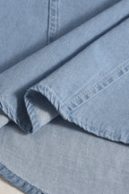 V Neck Sleeveless Denim Dress Lavish Daily
