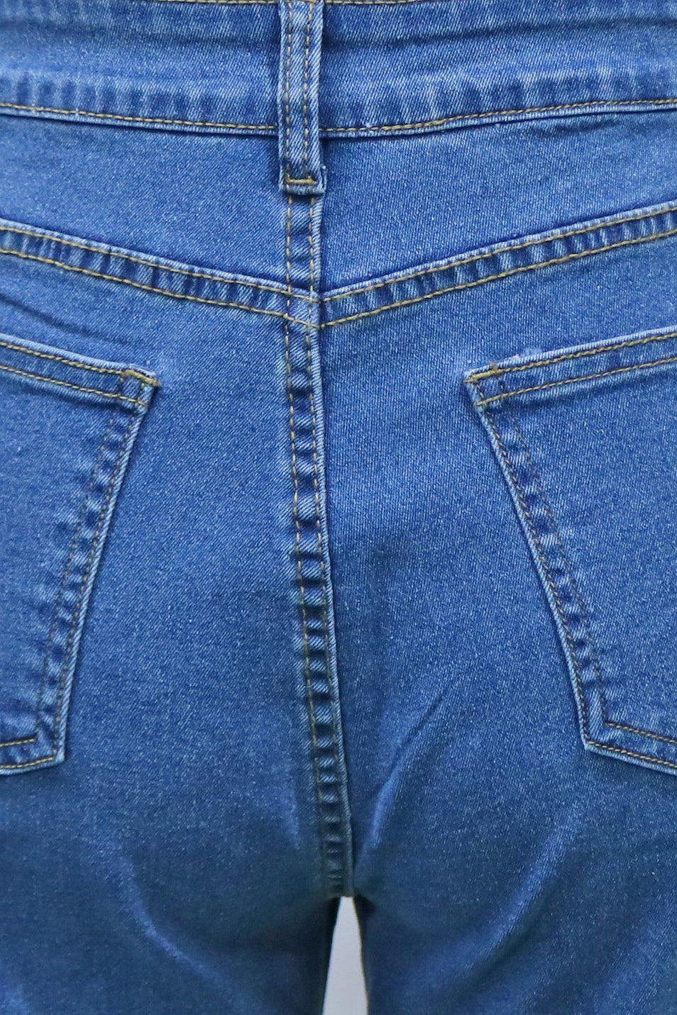 Blue Rhinestones Jeans Lavish Daily