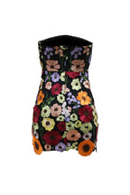 Off Shoulder 3D Embroidery Tube Mini Dresses Lavish Daily