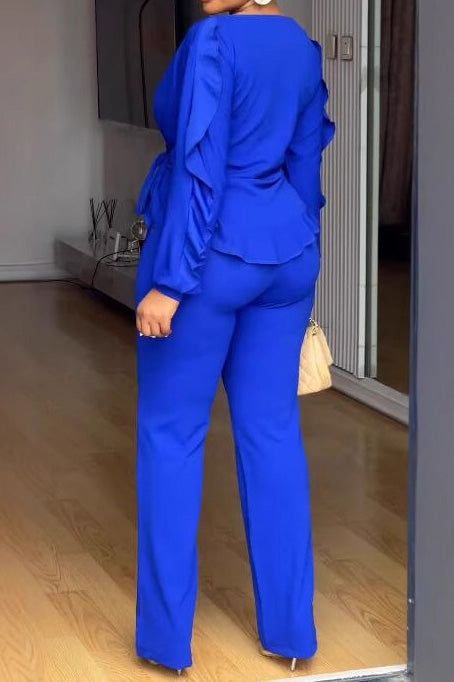 Elegant Drawstring Slim Fit 2-Piece Set Lavish Daily