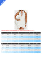 High Neck Cut Out Front Frilly Mini Dress Lavish Daily