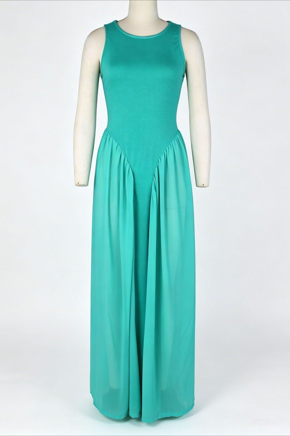 Spliced Chiffon Pleated Maxi Dress Lavish Daily