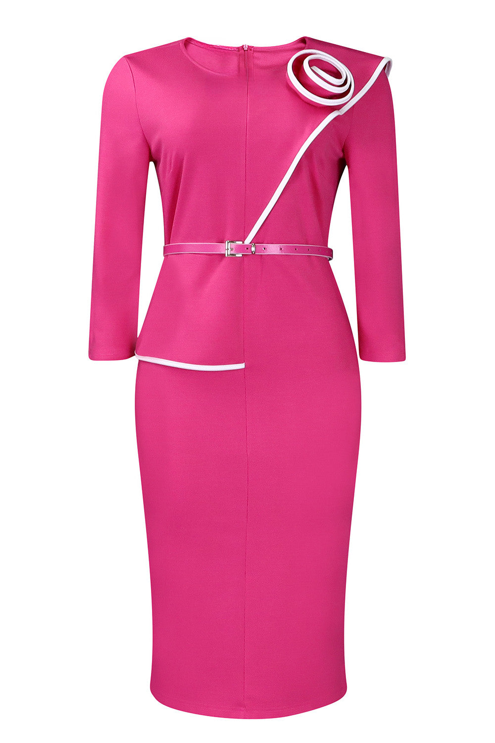 Elegant OL Bodycon Pencil Dress for Office Ladies Lavish Daily