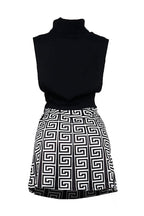 Printed Skirt & Embroidered Top Set Lavish Daily
