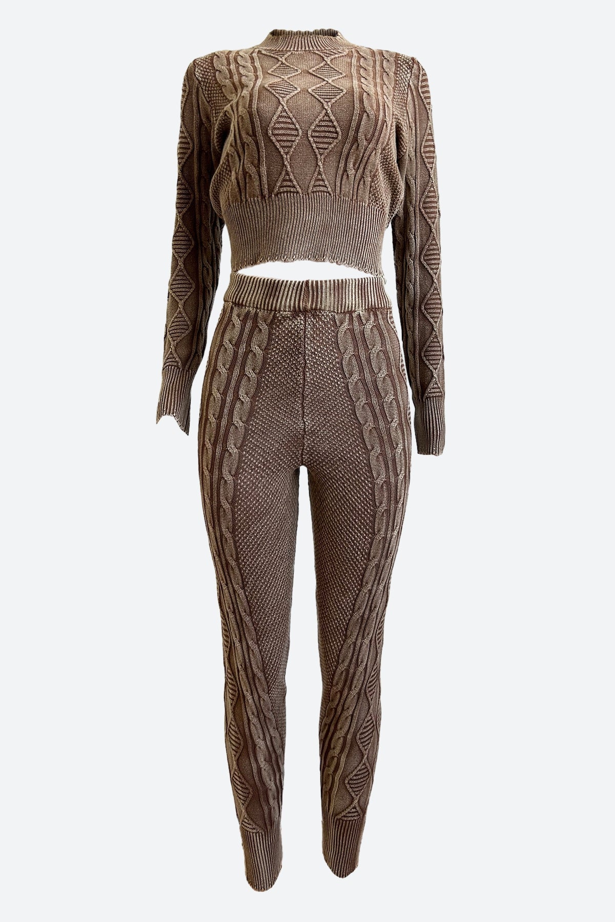 Mineral Washed Jogger Set Lavish Daily