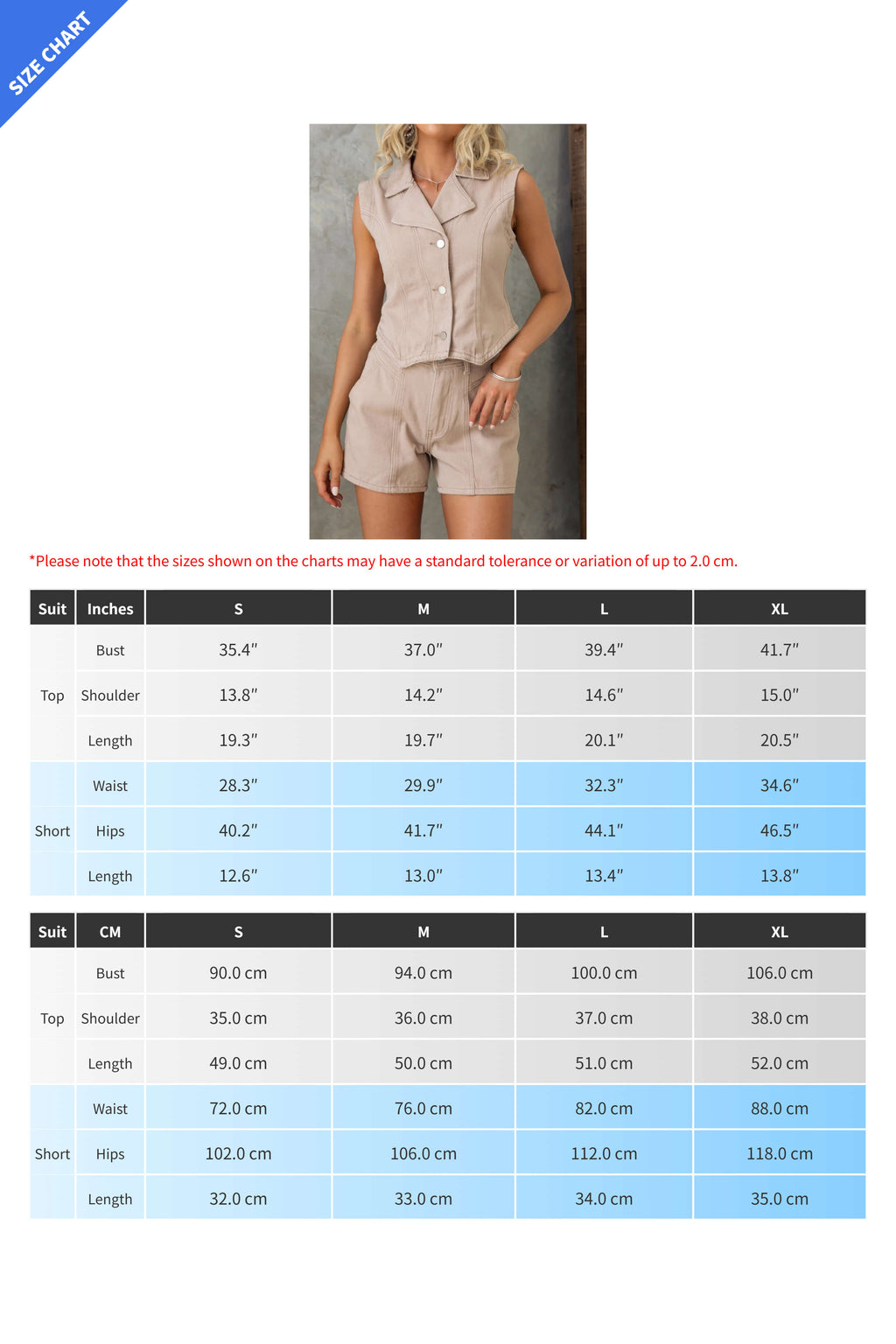 Sleeveless Jacket and Shorts Set Lavish Daily