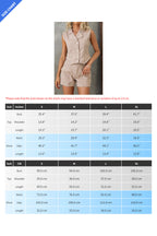 Sleeveless Jacket and Shorts Set Lavish Daily