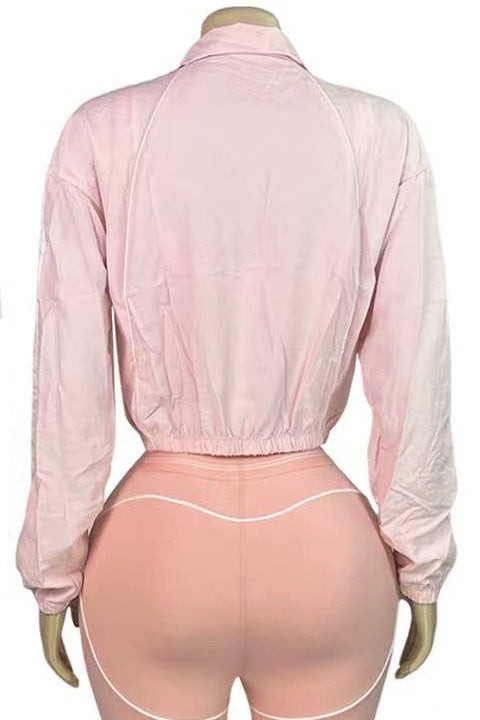 Retro Sport Cropped Track Jacket Lavish Daily