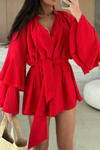 Ruffles Mini Dress Lavish Daily