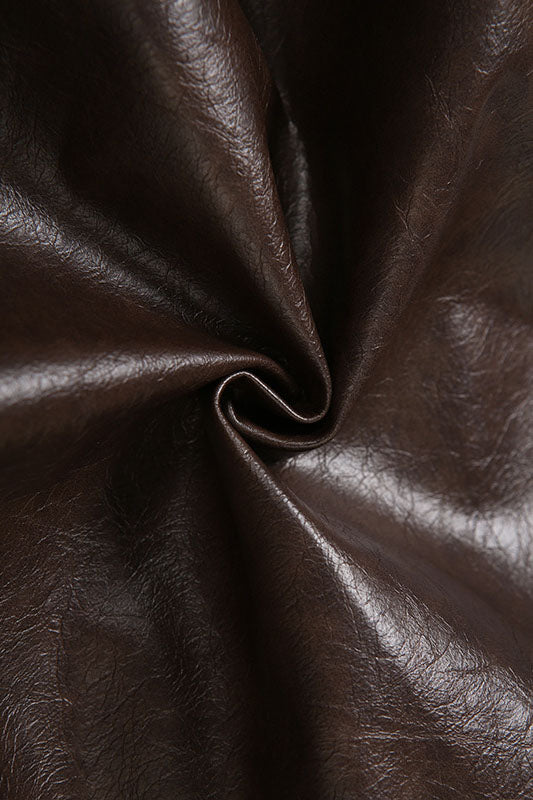 Cropped Faux Leather Jacket Lavish Daily