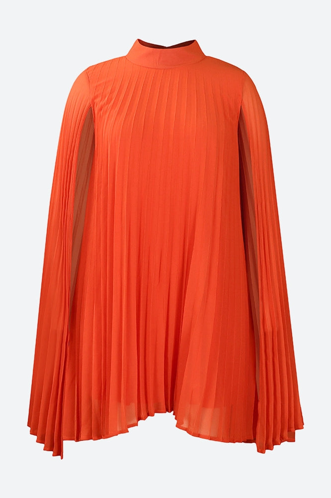 Pleats All Day Batwing Dress Lavish Daily