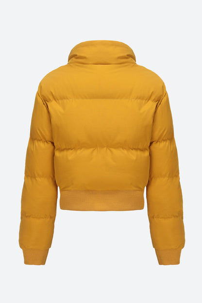 Long Sleeve Puffer Jacket Lavish Daily