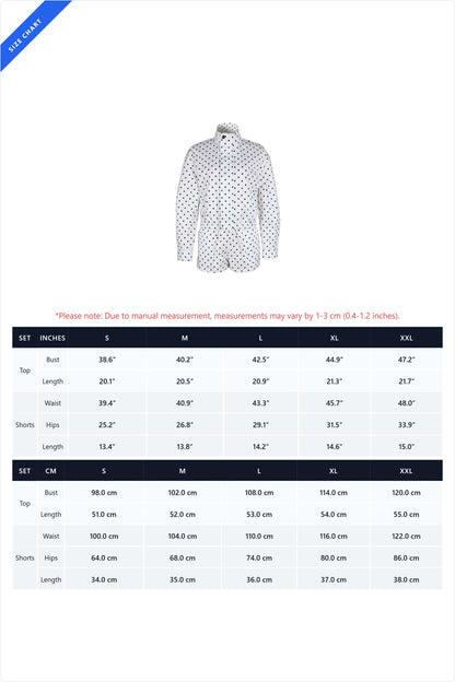 Polka Dot Zip-Up Jacket & Shorts Set Lavish Daily