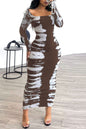 Tie Dye Midi Dress Lavish Daily