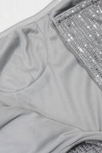 Sequin Strapless Bodycon Party Mini Dress Lavish Daily