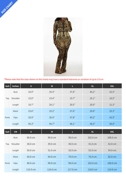Leopard Print Bodycon Two Piece Set Lavish Daily