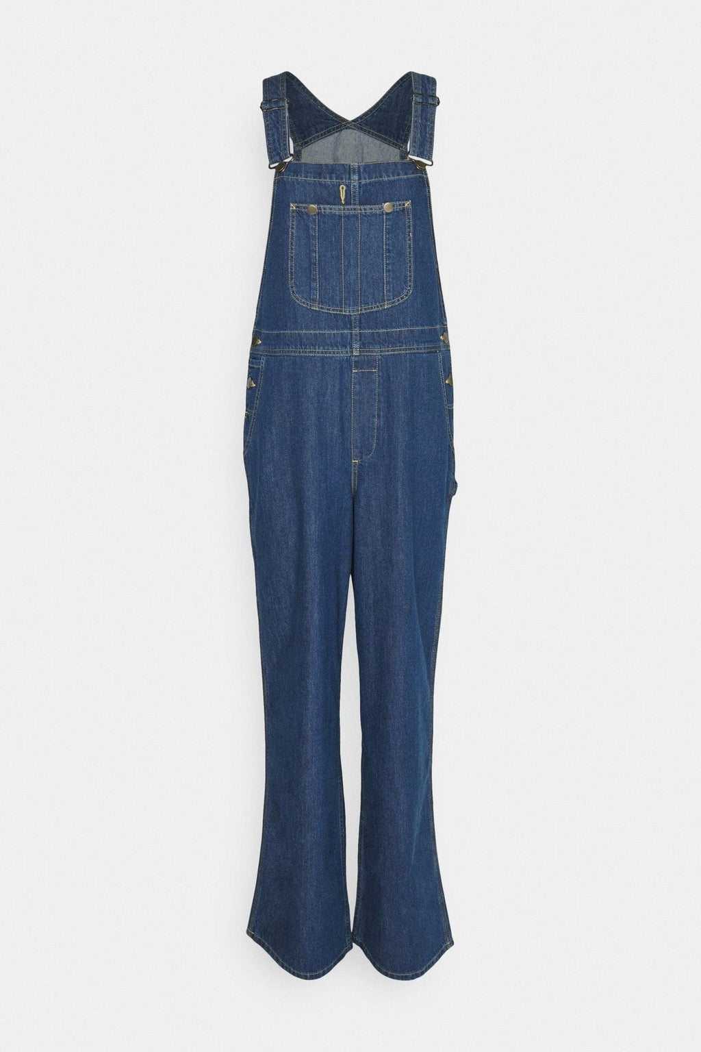 Casual Loose Fit Denim Overalls Lavish Daily