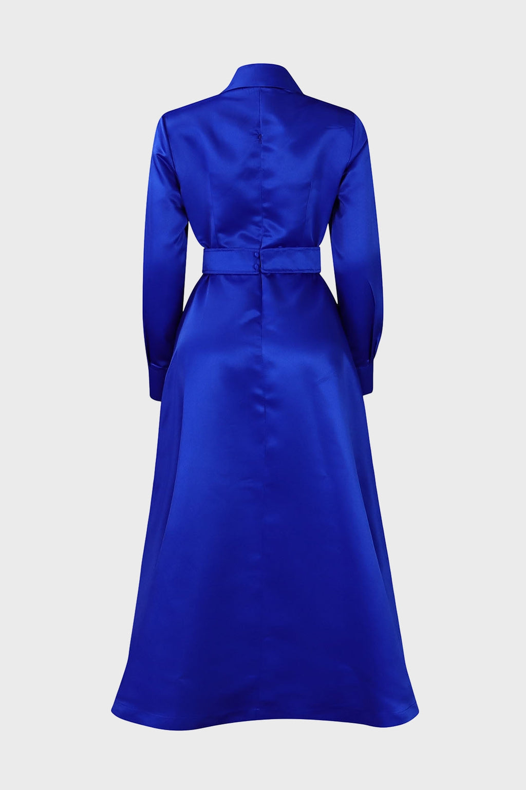 Solid Shirt Dress Lavish Daily